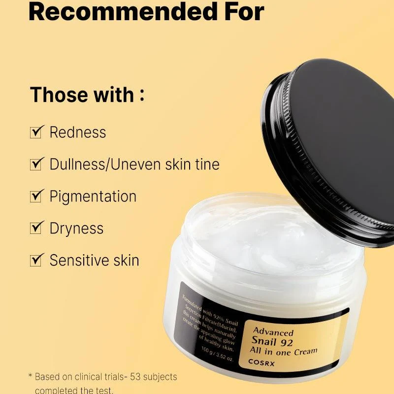 Cosrx Advanced Snail 92 All In One Cream (100g)